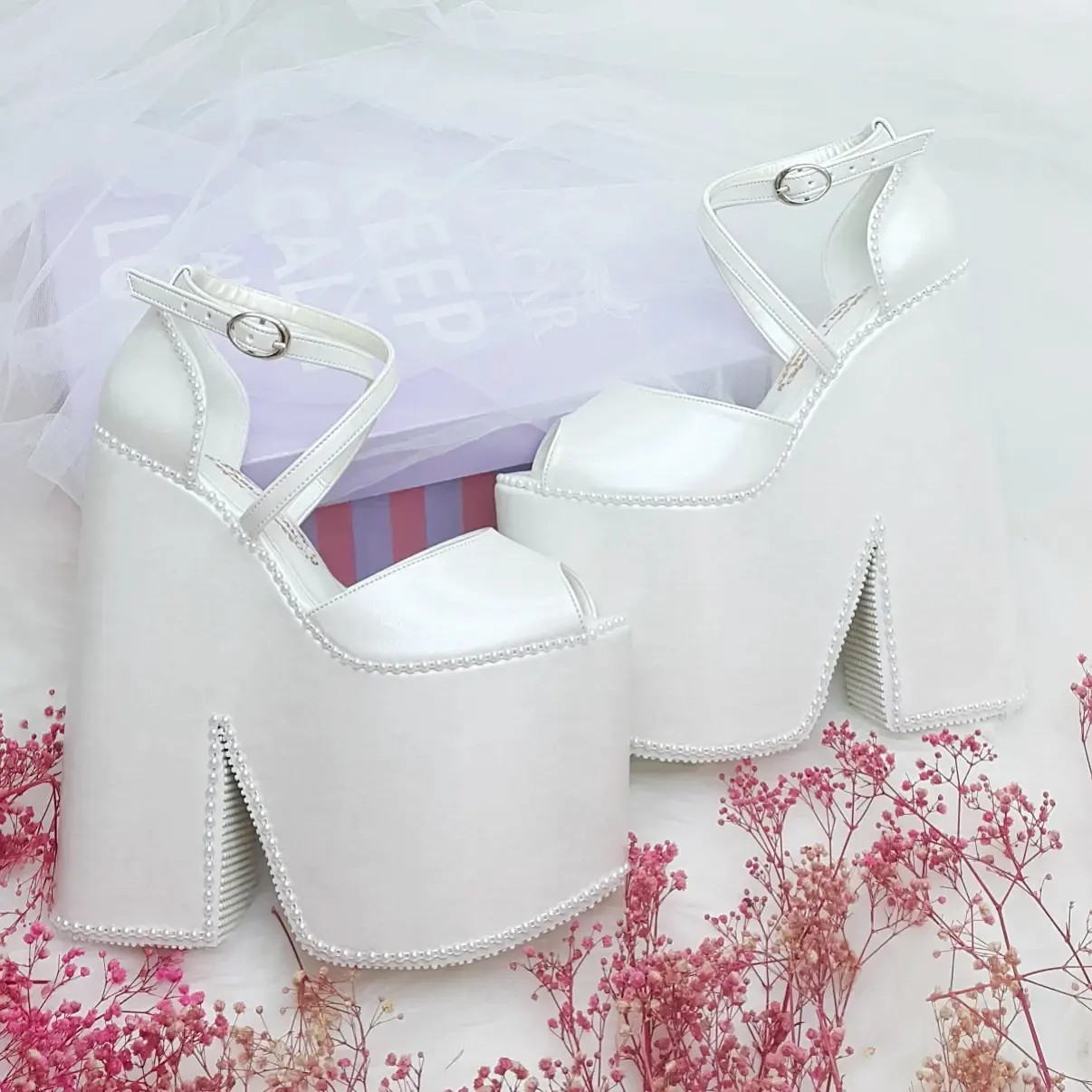 18 Cm Light Sole Wedge Heel Women's Comfortable Bridal Shoes Wedding ...