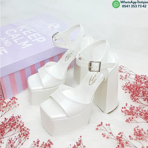16 Cm Thick Platform Heels Very Comfortable Bridal Shoes Women's Wedding Shoes